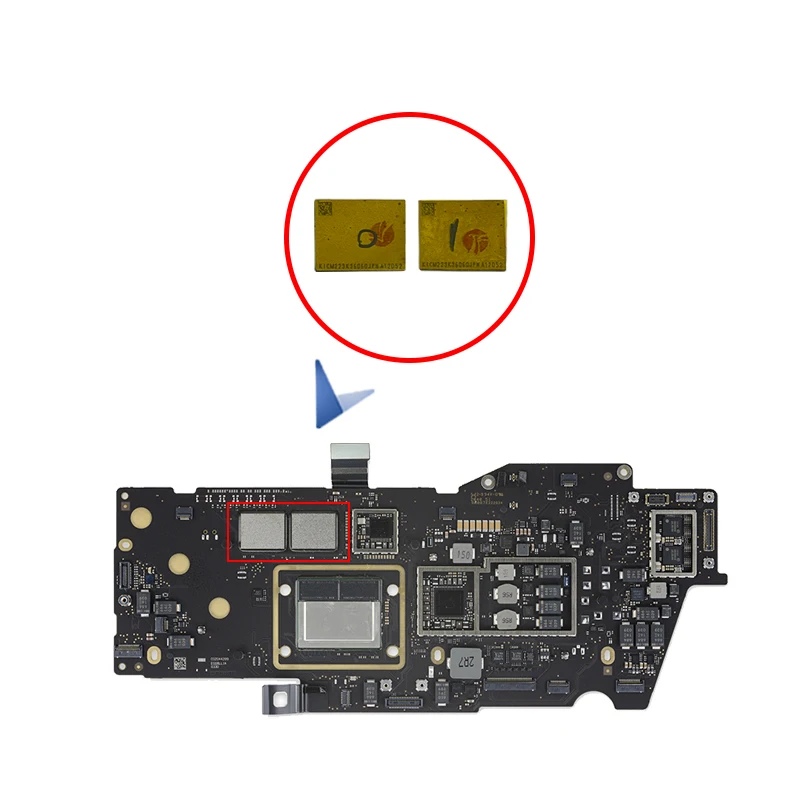 Tested 256G 500G 1TB 2TB SSD Nand Chip IC For MacBook Air A2337 Pro Retina A2338 13\