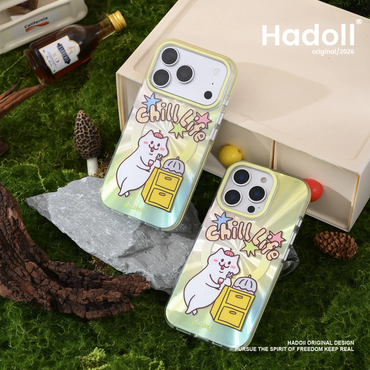 Military Grade Shock Resistant Anti-Fall Protective Case, Double Layer Matte Magnetic Shell With Kickstand Anti Fingerprint