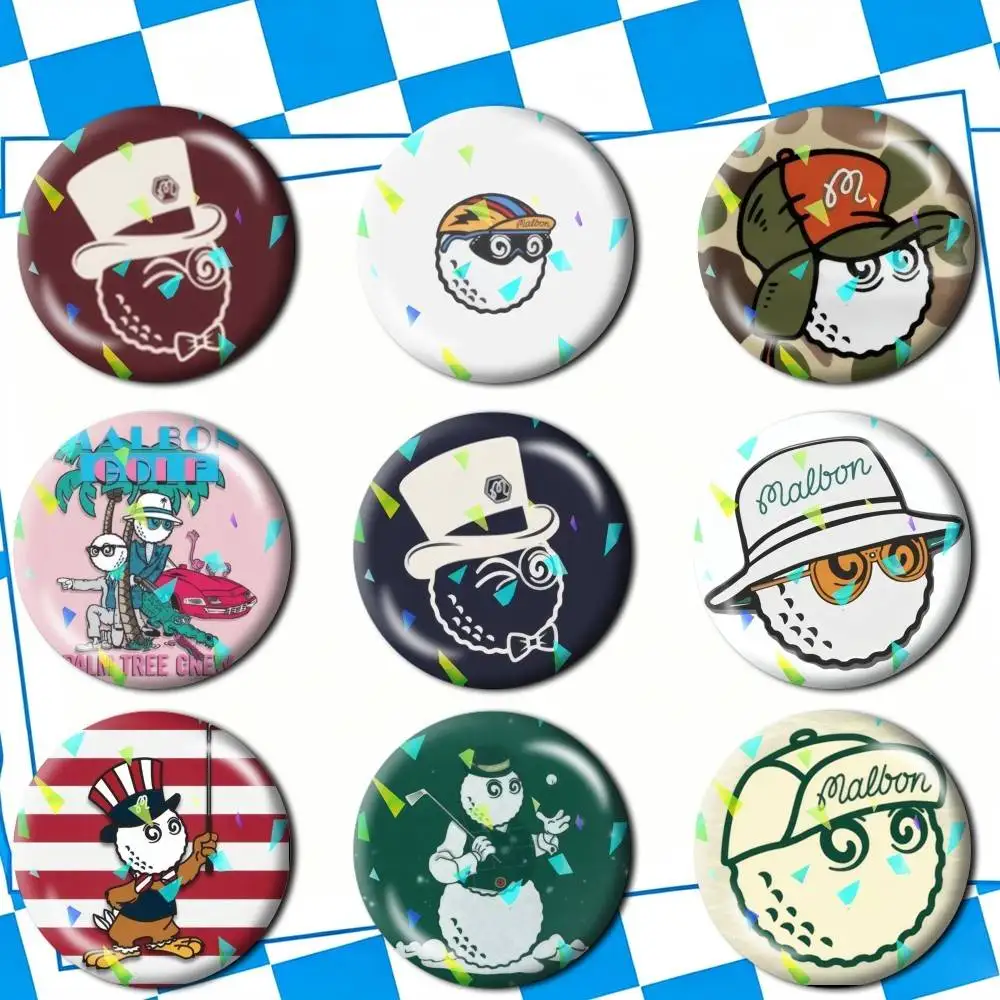 

Light Luxury Sport Cartoon M-MalbonS-S Brooches Badge Pins Backpack Hat Accessories Friend Gift Creative Accessories