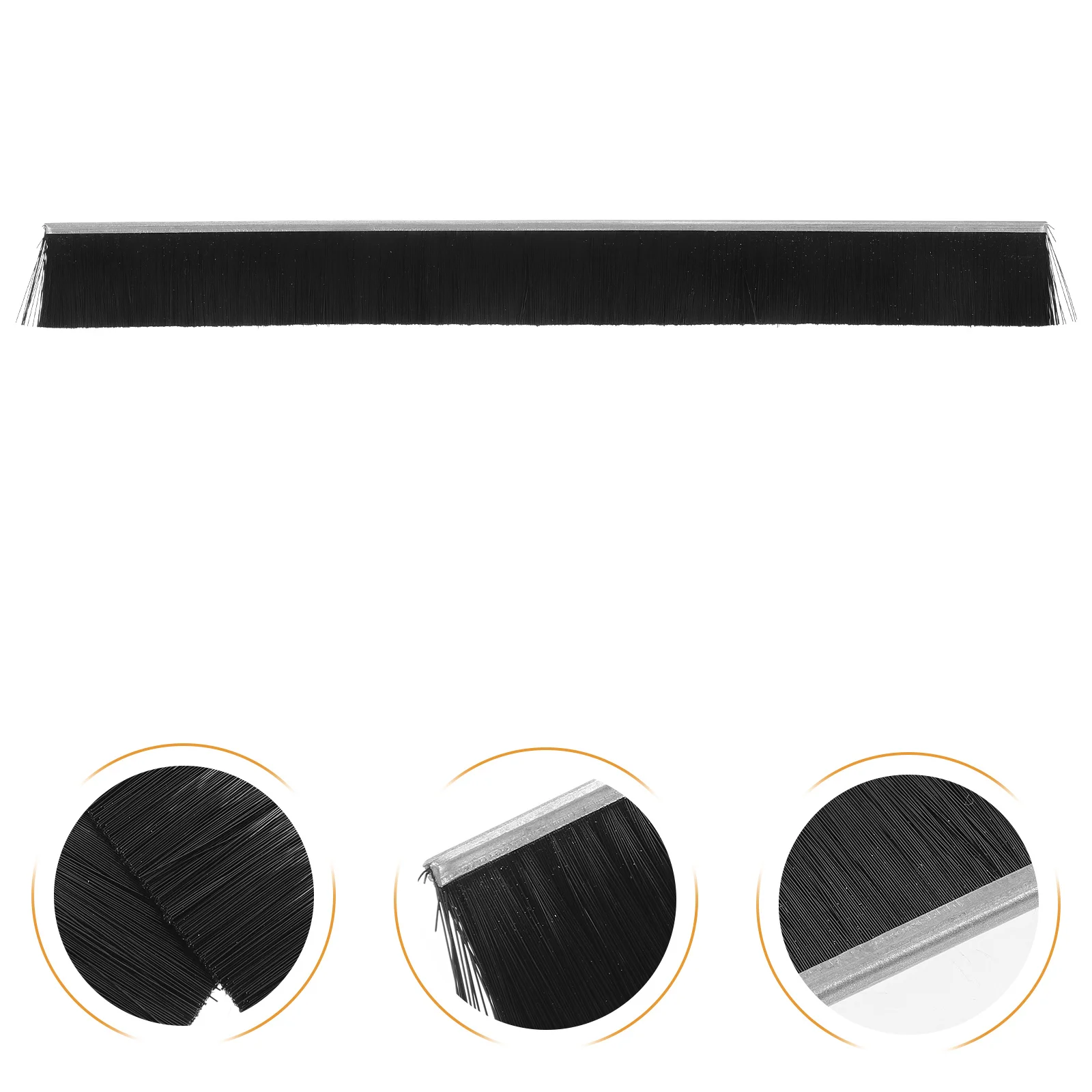 

2Pcs Mailbox Cover Brush Nylon Bristles Dustproof Waterproof Easy Install Home Office Letter Box Letter Box Flap Brush