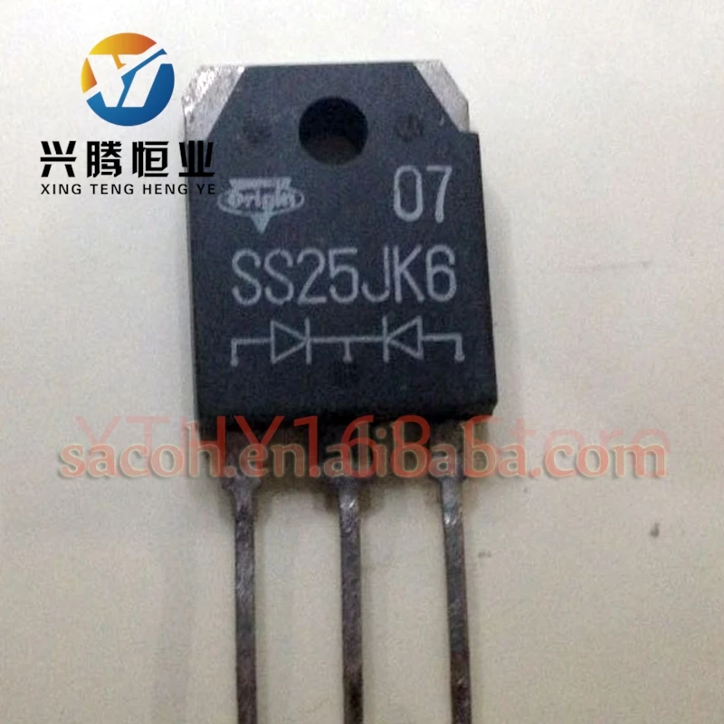 10Pcs SS25JK6 or SS30JK4 or CSD10V10 TO-3P 25A 600V Fast Recovery Diodes