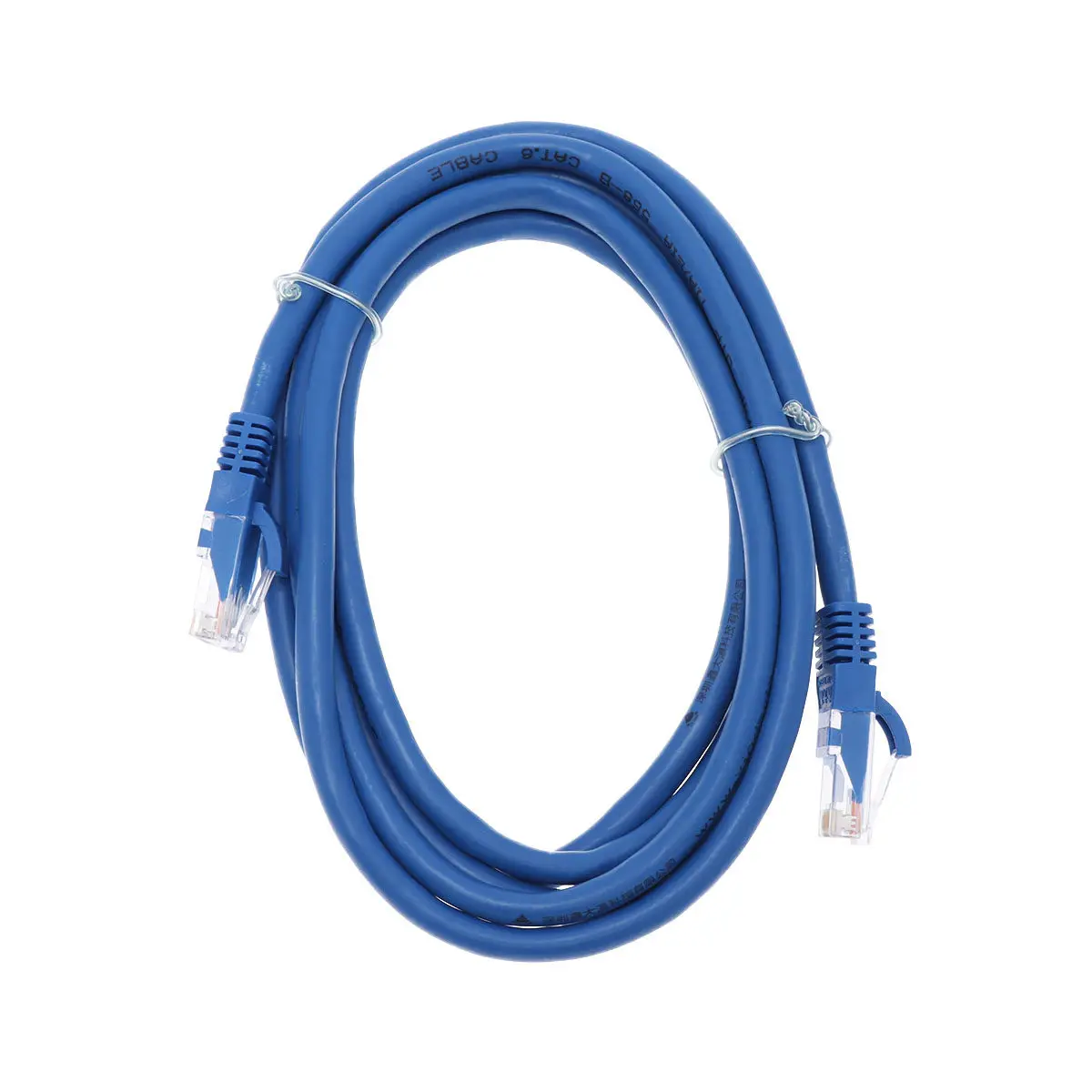 2M Gigabit Network Cable Cat6 High Speed Ethernet Cord Rj45 Connector for Pc Router Devices Cable