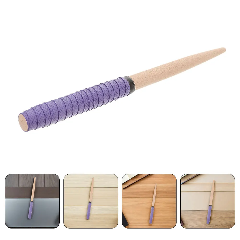 

4pcs Purple Wood Drumsticks For Adults Comfortable Grip Unique Color Ideal For Practice Live Performances Drumming