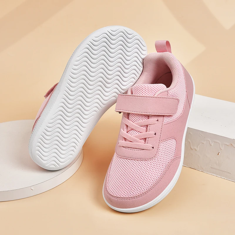 

New Little/Big Kids Minimalist Barefoot Shoes ,Children Zero Drop,Toddler Wide Sneaker for Boys/Girls Walking Shoes Skate Flat