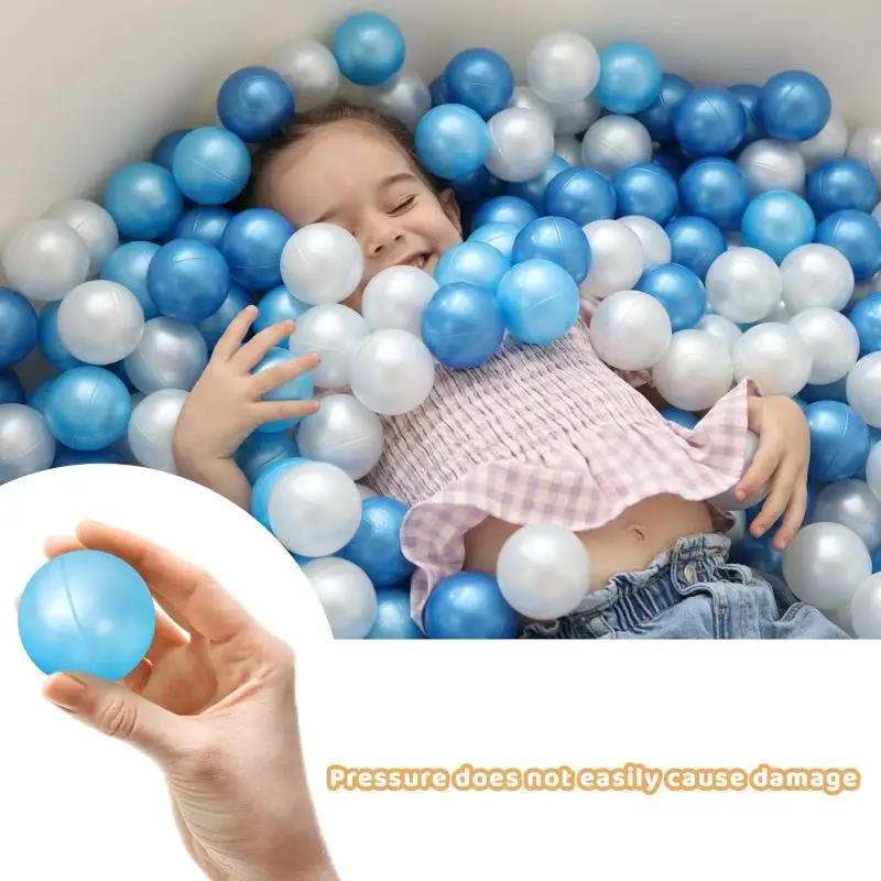 50Pcs 55MM Baby Plastic Balls Water Pool Ocean Ball Games for Children Swim Pit Play House Outdoors Sport Ball Tents Baby Toys