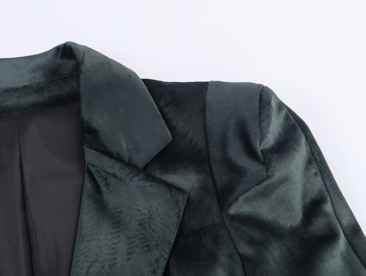 2025 Europäische und amerikanische Mode Herbst und Winter High-End-Frühherbst schlanke Samtanzugjacke ausgestellte Hosenanzug