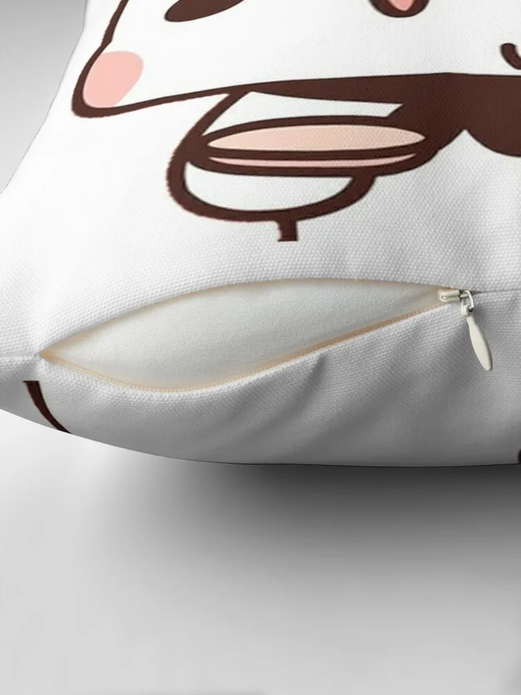 Bubu Is Making Up To Go Out With Dudu Throw Pillow Sofa Covers Anime Bed pillowcases pillow pillowcase pillow