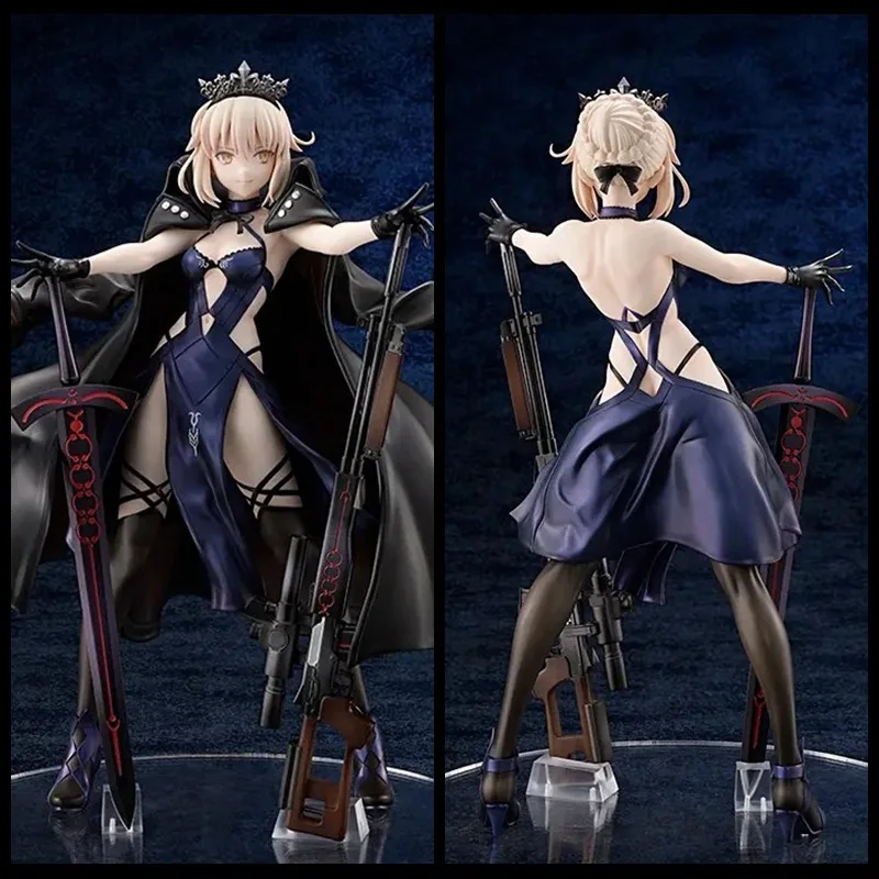 

25cm Action Figures Fate Figures Game Saber Figures Saber Alter Stay Night Figurine Pvc Model Statue Collection Toy Kids Gift