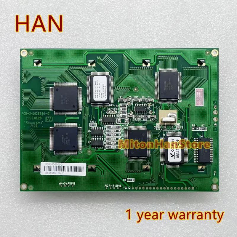 New For MGLS240128T-B-HT MGLS240128T-46 PCB-T240128#1-01  LCD Display Screen  (100% Test Before Shipment)