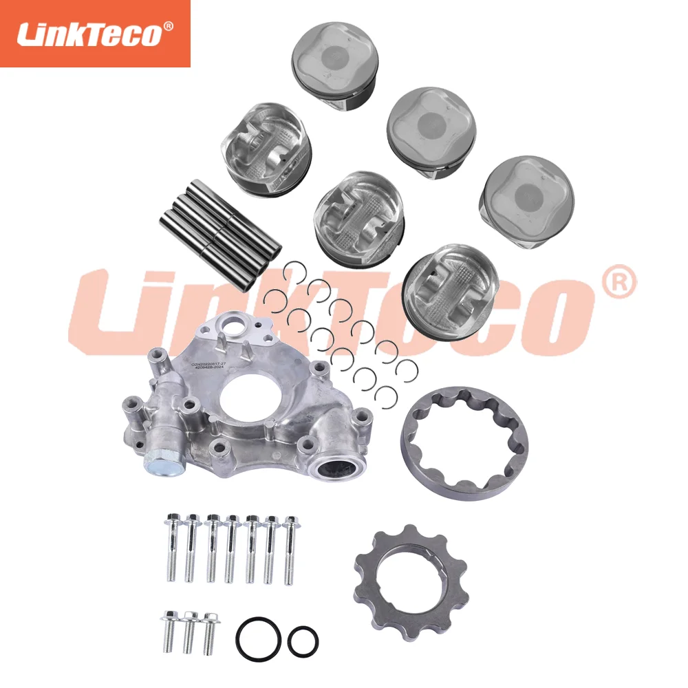 Engine Parts Oil Pump Piston Set For Toyota 4Runner FJ Cruiser Tundra Tacoma 4.0L 4.0T V6 GAS 1GR-FE 15115-0P010 13101-0P020