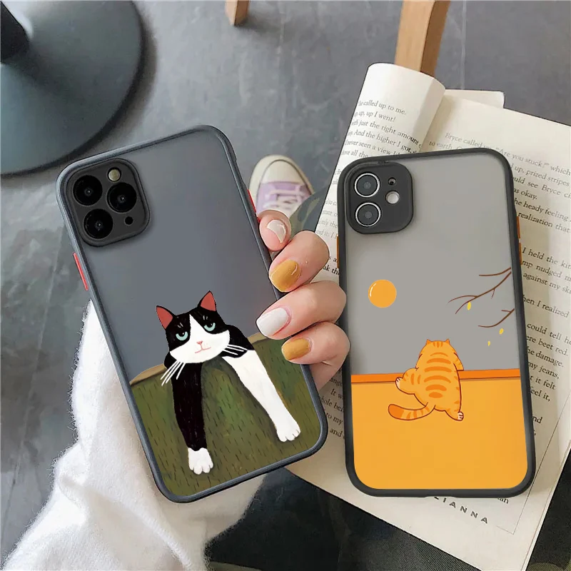 Various Style Cat Phone Case For Samsung Galaxy S25 S23 Ultra S24 FE A16 A52 A53 A34 A32 S22 Plus A15 A13 A14 A54 A35 A55 Cover