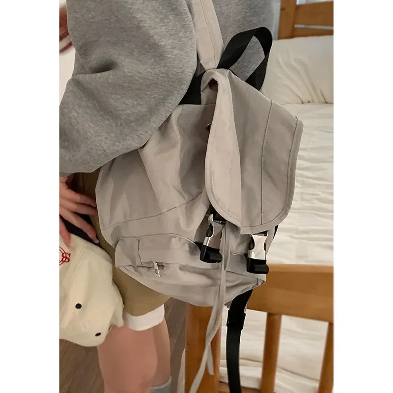 2025 Nieuwe Ins Sle Japans ontwerp Damesrugzak Casual reizen Student Boekentas Trendy schoudertas Nylon materiaal Waterdicht