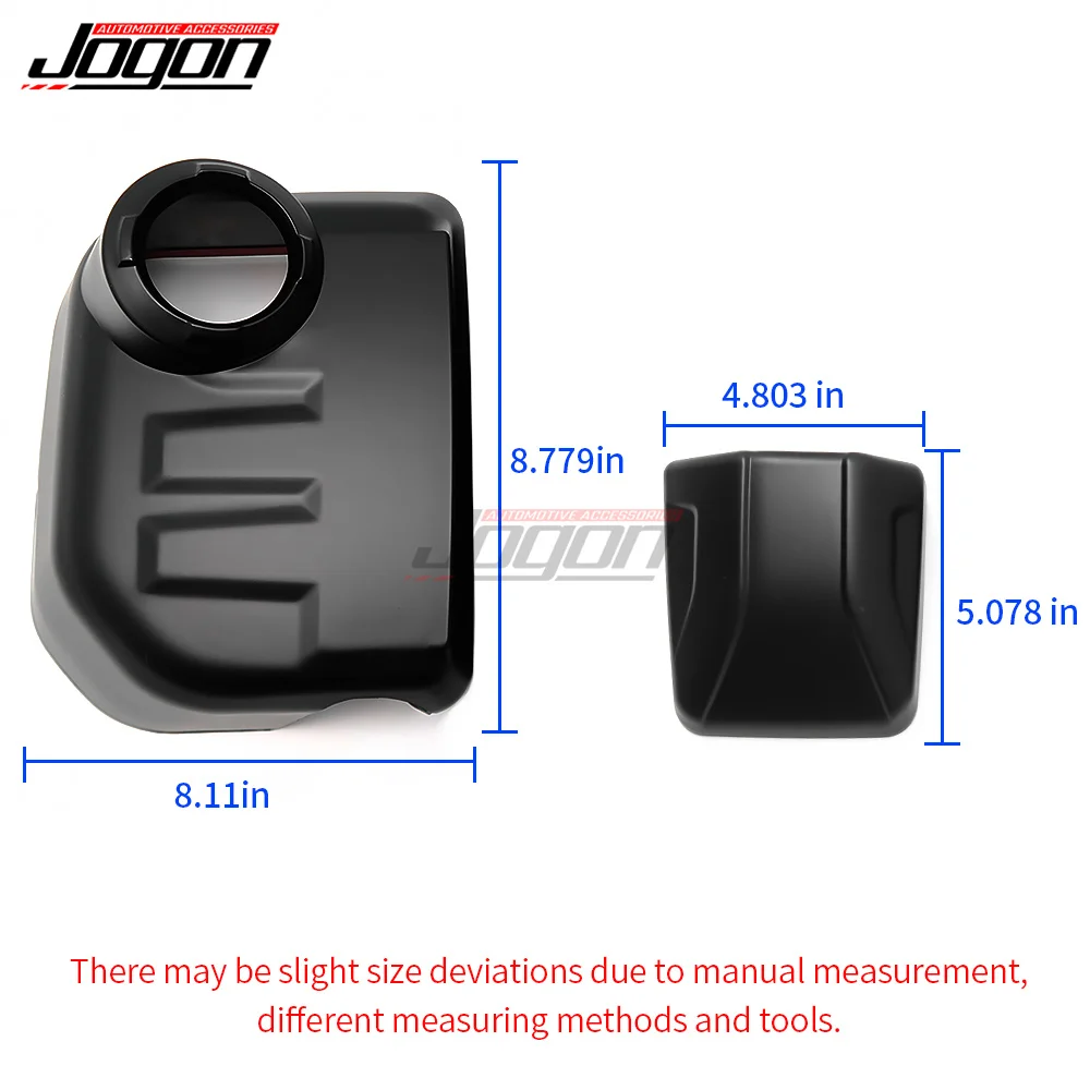 Per Toyota FJ Cruiser 2007-2022 Nero Opaco Auto Tappi Per Specchietti Posteriore Maniglia Della Porta Ciotola Della Luce di Nebbia Telaio di Copertura Del Serbatoio Del Carburante accessori