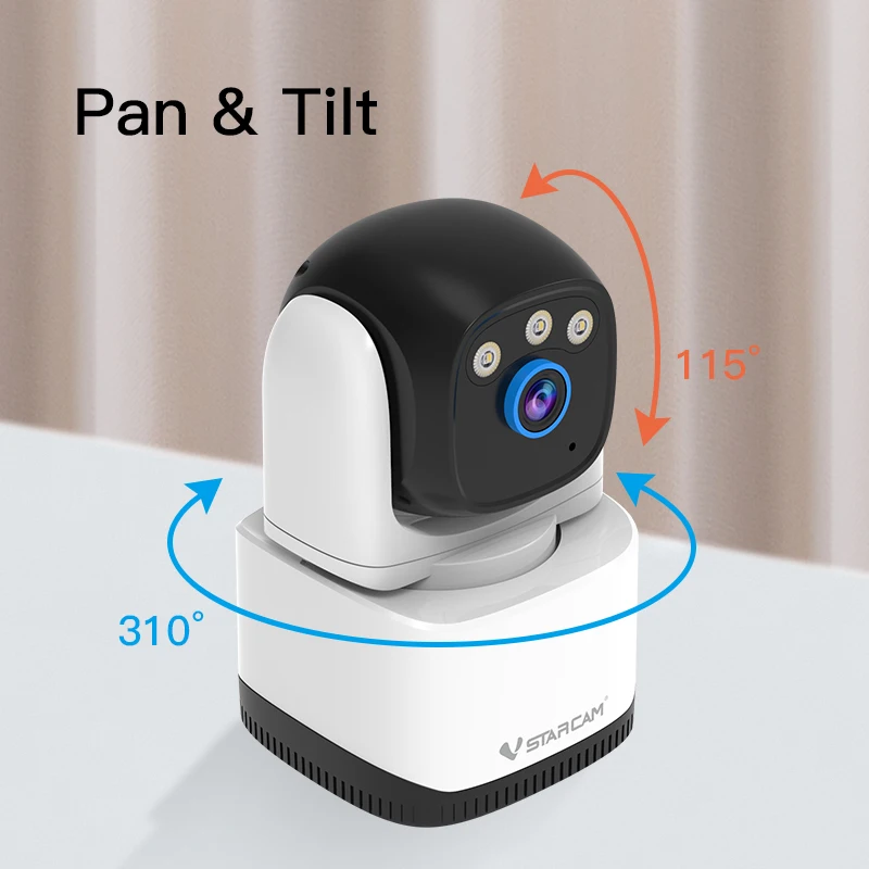 Vstarcam CS995Q-SP 4MP 1440P O-Kam APP Full Color Wireless PTZ IP Dome Camera AI Humanoid Detection Home Security CCTV Monitor