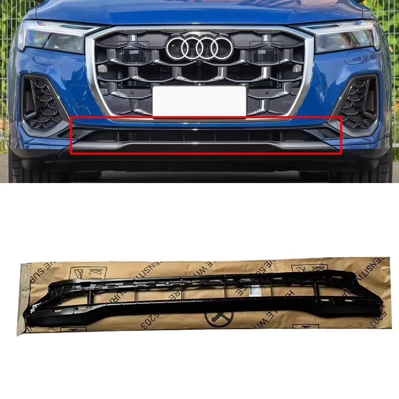 

Sport Style Front Bumper Lower Grille and Air Intake Vent for 2024-2026 Audi Q7 Sline