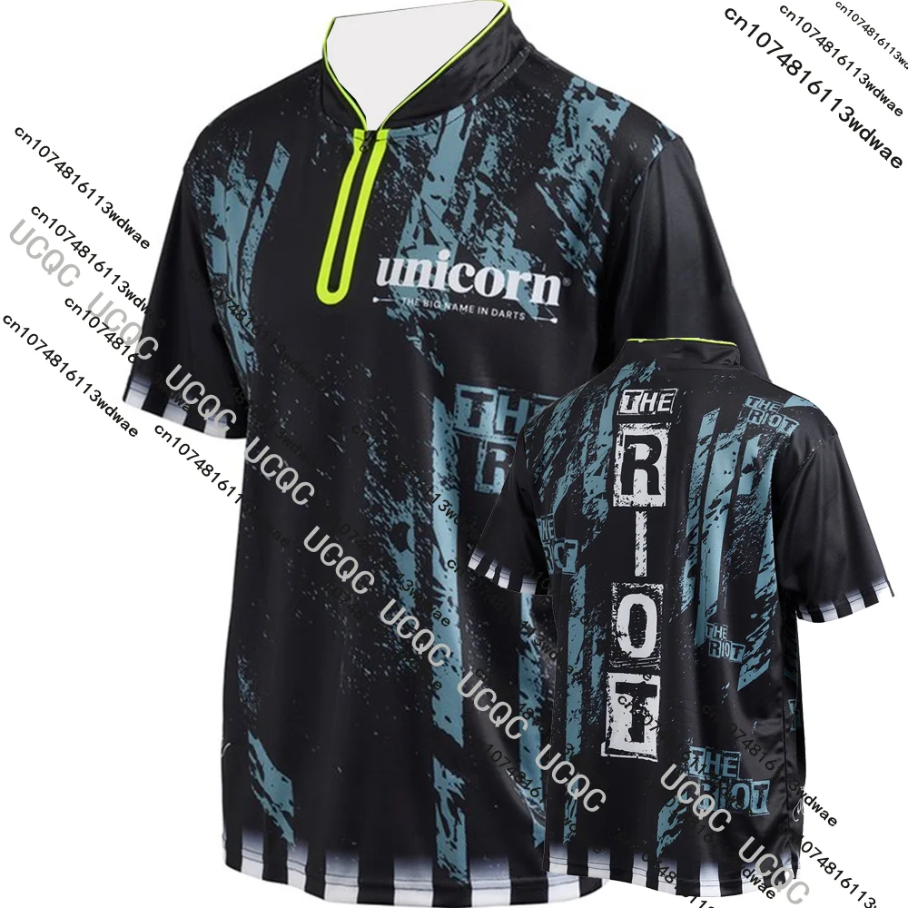 AliExpress NONE Latest Callan Rydz World Champion Tour Darts Jersey New "The Riot" Dartshirt  Enthusiasts Sports Dry Quickly Men's kid's T-Shirt