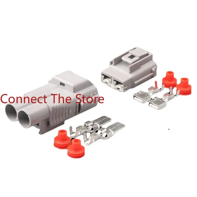 4PCS DJ70219Y-7.8-11/21 Heavy Duty Truck Waterproof Connector High Current Plug DJ7021-8-11/21