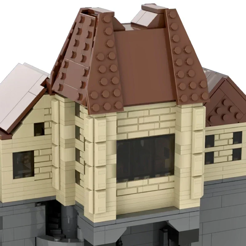 Films de chauve-souris populaires modèle Moc briques de construction Micro Batcave et Manor technologie blocs cadeaux jouets de noël bricolage ensembles assemblage
