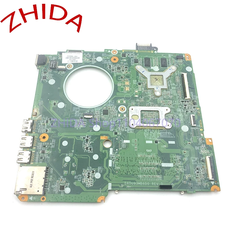 For HP Pavilion 15-N 15-N210NR Laptop Motherboard A6-5200 CPU DDR3 HD8400 GPU mainboard 734821-001 734821-601 DA0U93MB6D0