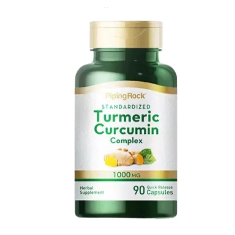Turmeric Ginger & Pepper 1000 Mg - Contains Ginger Root Curcumin Black Pepper, for Joint, Digestive & Immune Support