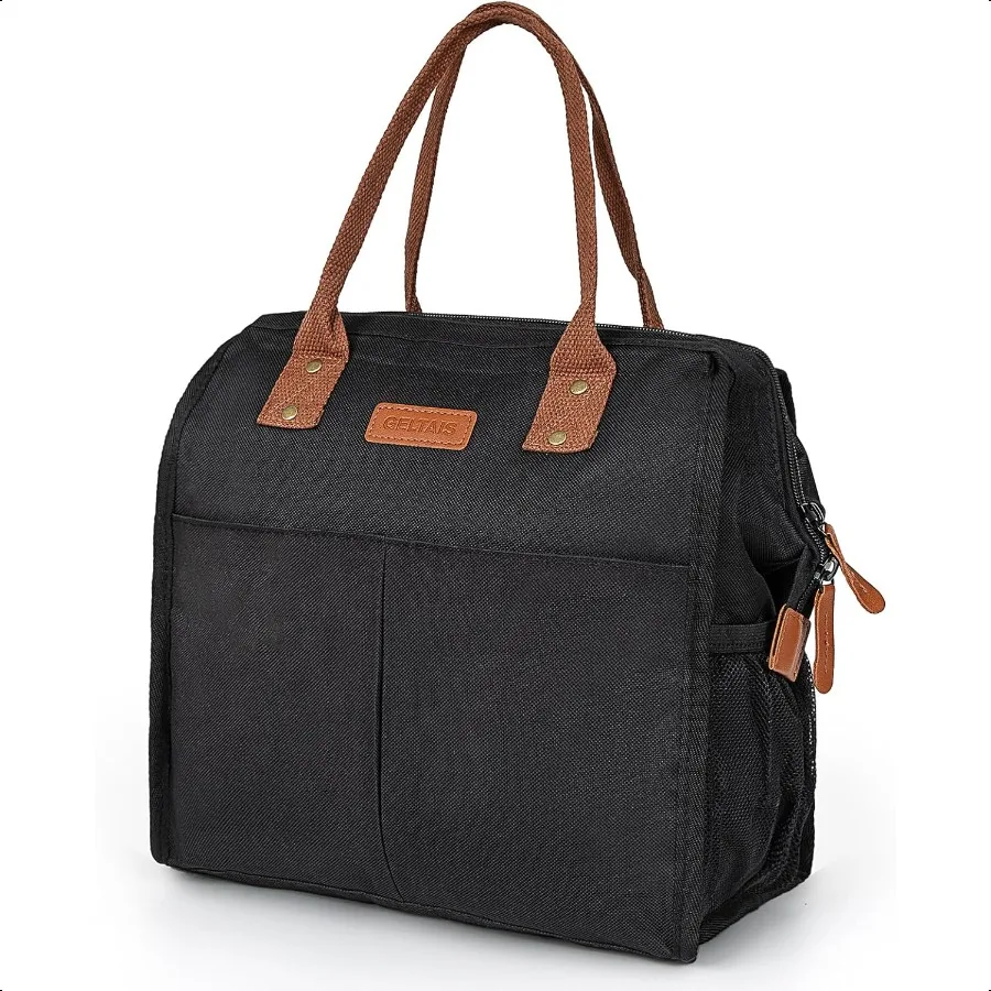 

Изолированная сумка для обеда для женщин и мужчин, герметичные большие сумки для обеда, многоразовая сумка для обеда для взрослых, емкость 15 л со съемным плечом