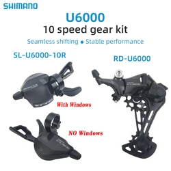 SHIMANO CUES U6000 Groupset 10s Shifter Lever SL-U6000 Rear Derailleur RD-U6000  For Mountain Bike Bicycle Part Original