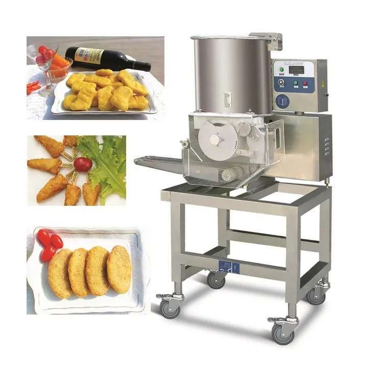 Automatic Chicken Nugget Hamburger Burger Press Maker Potato Vegetable Beef Meat Patty Make Form Mould Machine Good Price