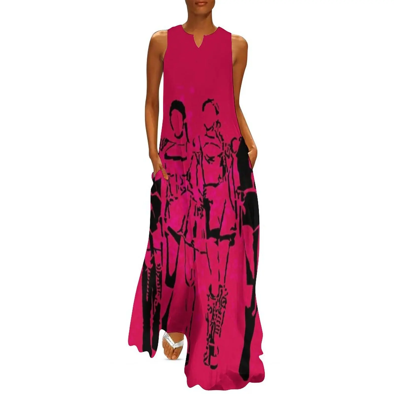 

Musical group Long Dress summer dresses for women 2025 elegant women's sets women's evening dresses 2025 Woman clothing