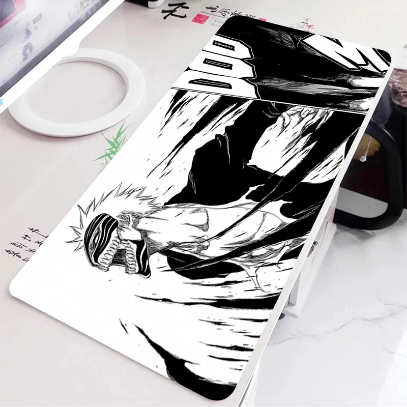 Anime Bleach Ulquiorra Mouse Pad,Large Gaming Desktop Desk Mat for Gamer