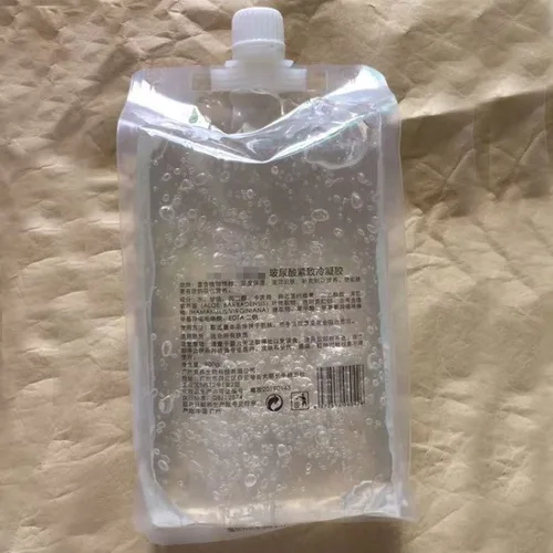 Imagen 2 del producto Gel Facial y Corporal de 1000ml con Ácido Hialurónico para Masaje Reafirmante y Lifting, Antienvejecimiento, con Tecnología Ultrasónica RF