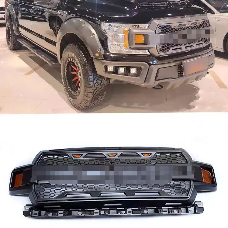 

Подходит для оптовой продажи автомобиля, средняя сетка. Подходит для Ford F150 Raptor средней сетки 18-20 года. Модифицированная передняя решетка F150 производства.