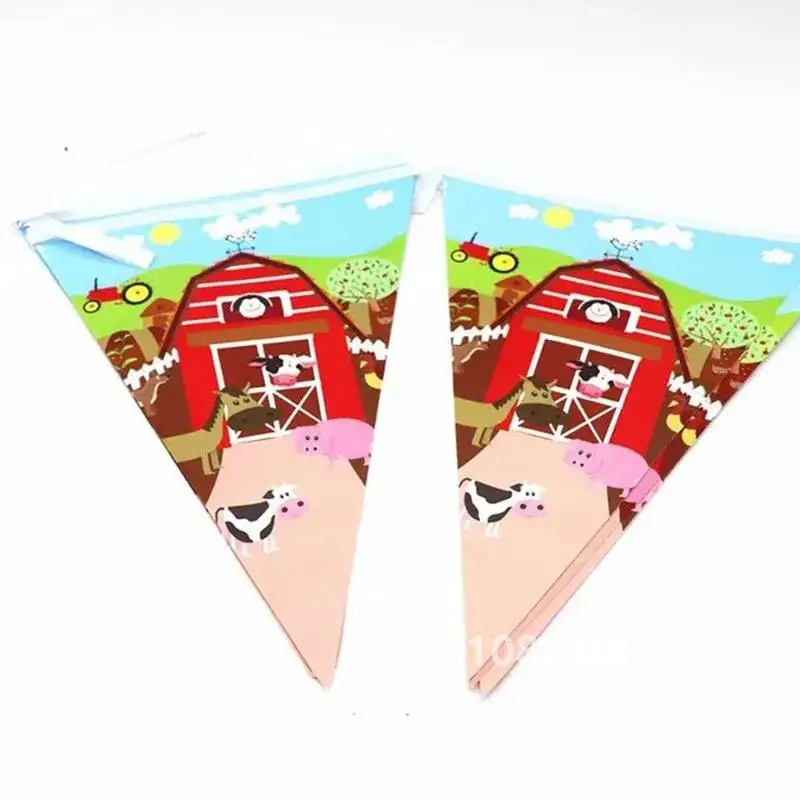 Excellent Cute Cow Theme Birthday Party Animal Party Cow Decoration Disposable Cups Plates Flags Tablecloth Baby Shower Balloon