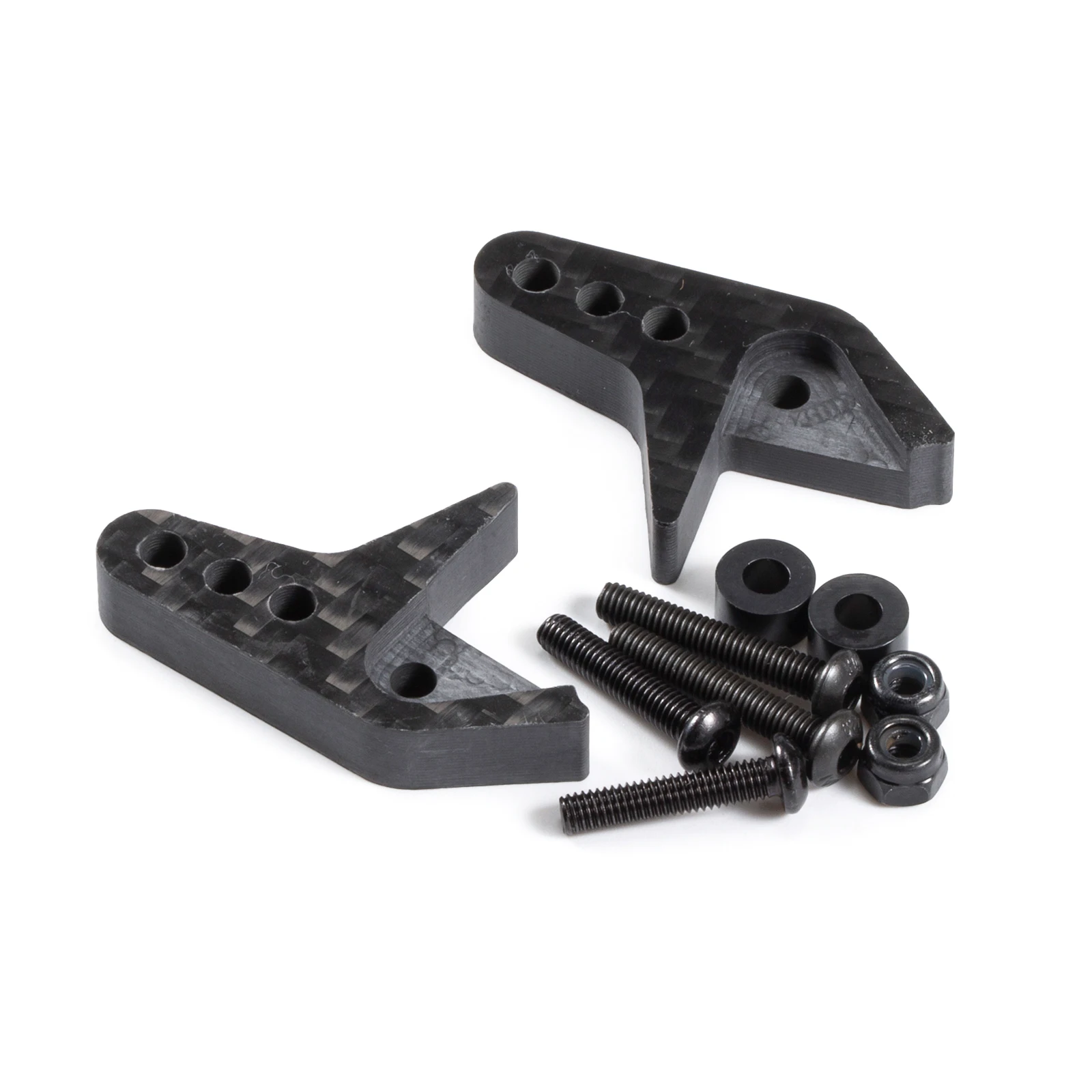 Elevador de enlace superior trasero de carbono simple/Dual ajustable para RC Crawler Axial 1/10 Capra F9, eje Portal, antisentadillas, piezas de