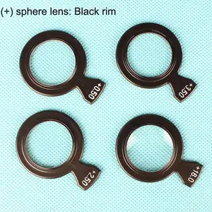 1pc PRI13.00D PR20.00D Prism 0,50 10 10 optische Ophthalmie -Objektivurteilsurkunde Testlinse Kunststoff Set Randdurchmesser 26 mm Haupt -Ophthalmie -Objektive mit Prisma - №4