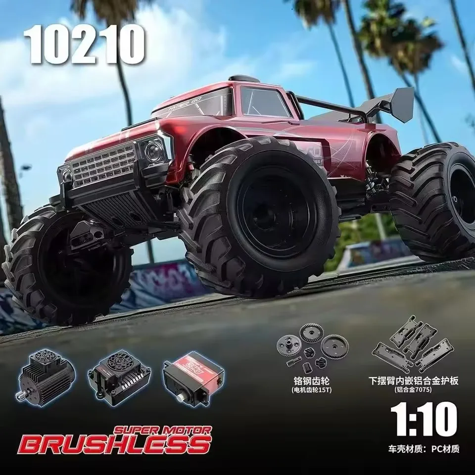 Professional Brushless 48CM Large 1:10 90KM/H High Speed RC Racing Car Off-Road Climbing Drift Racing Truck Control RC Car RTR