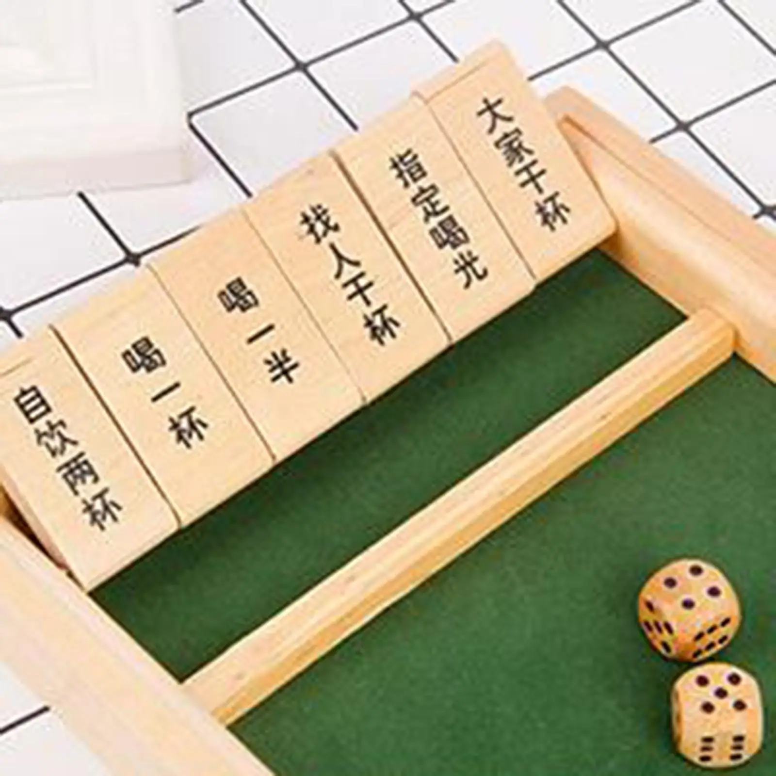 

Игра «Shut The Box»-деревянные игральные кости с 12 цифрами, семейная традиционная игра