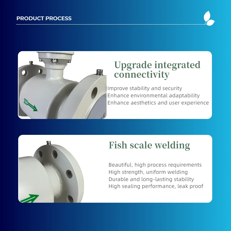 الشركة المصنعة لقياس التدفق الكهرومغناطيسي DN500 مقياس تدفق الملاط بحمض الماء