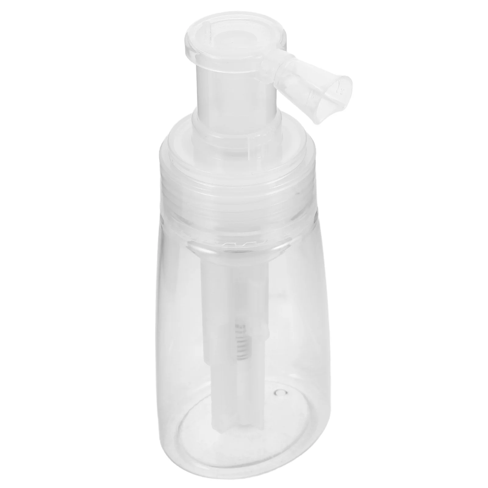 زجاجة رذاذ بلاستيكية شفافة للمسحوق: أداة توزيع رذاذ التلك القابلة لإعادة الملء مع فوهة دقيقة، تصميم متين للسفر #1