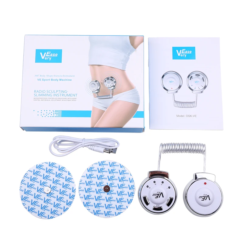Nuevo EMS quemador de grasa deporte vientre brazo pierna cuerpo moldeador adelgazante aparato corporal moldeador quemador de grasa masajeador corporal almohadillas para quemar grasa