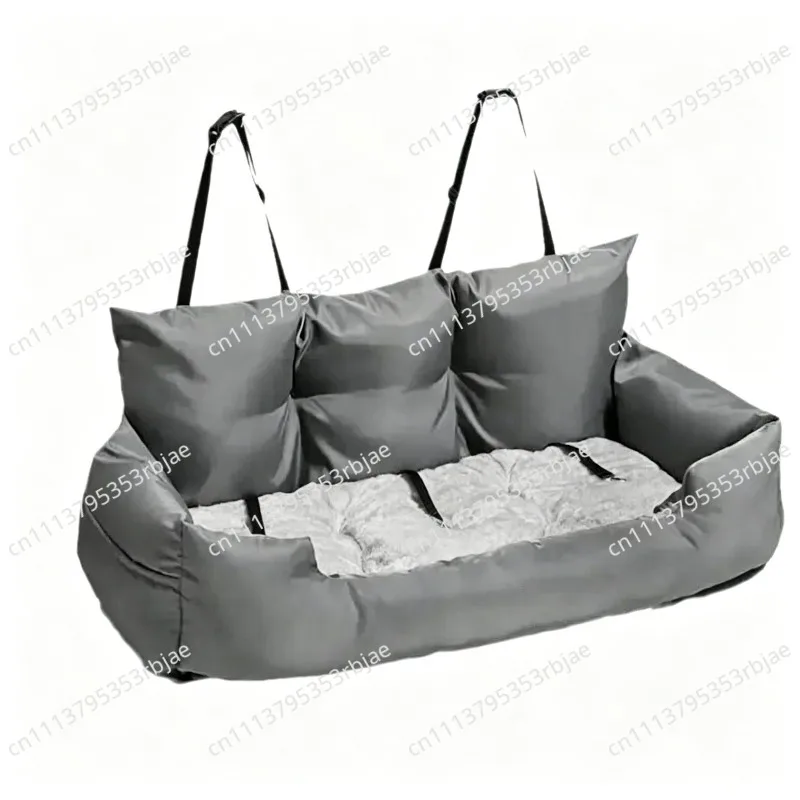For Pet Car Nest Waterproof and Dirt-resistant Dog Safety Seat Removable and Washable, Non-slip and Scratch-proof