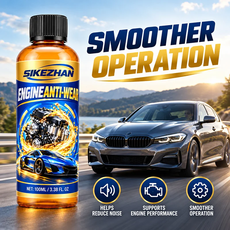 100ml Engine Oil Additive Anti-Wear Engine Protection Treatment Friction Reducer Car Engine Oil Booster Motor Oil Additive
