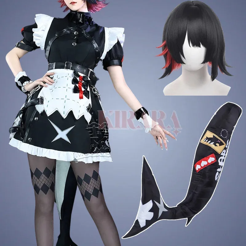 

Ellen Joe Cosplay Costume Wig Hair Game Zenless Zone Ellen Joe Cosplay Shoes Women Carnival Anime Events Role Play Outfits