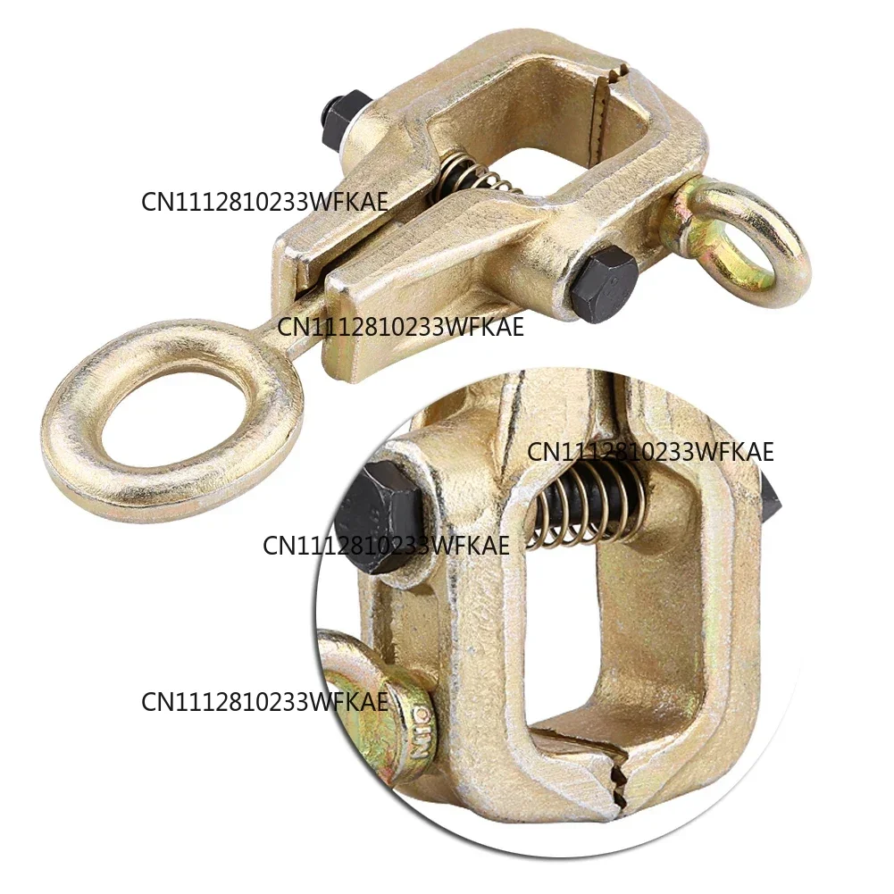 Car Self-Tightening Pull Clamp 5 Ton Top & Straight 2 Way Self Tightening Frame Grips Auto Body Repair Pull Clamp