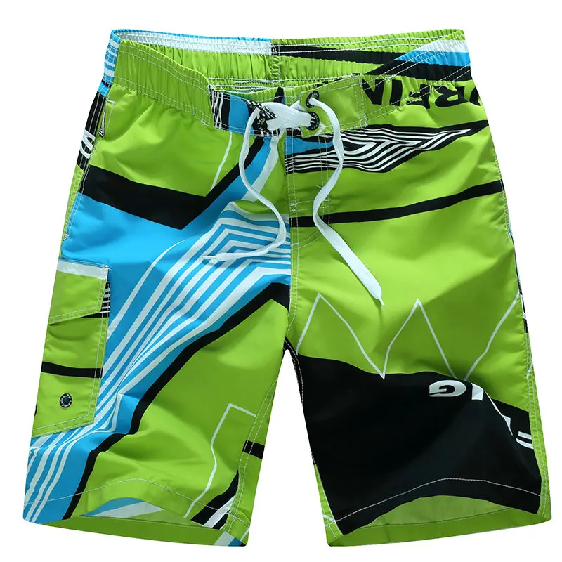 Brand New Fitness Summer Hot Men Beach Shorts Men Quick Dry Printing Board Shorts Breathable Men's Clothing Men's Beach