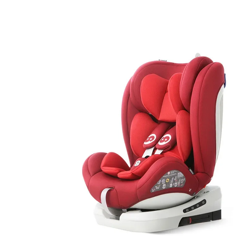 Ajustável reclinável Car Seat, 2-Way Giratória, Almofada Esponja, Assento de Segurança para Crianças, Bebê Recém-nascido, Novo