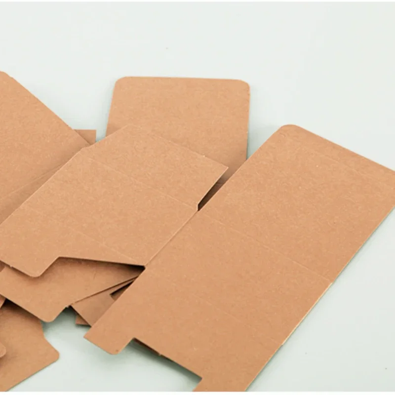 50 Stuks Diy Kraft Verpakking Dozen Wit Papier Kartonnen Doos Voor Verpakking Diy Candy Handgemaakte Zeep Geschenkdozen Hoogte 3Cm-13Cm