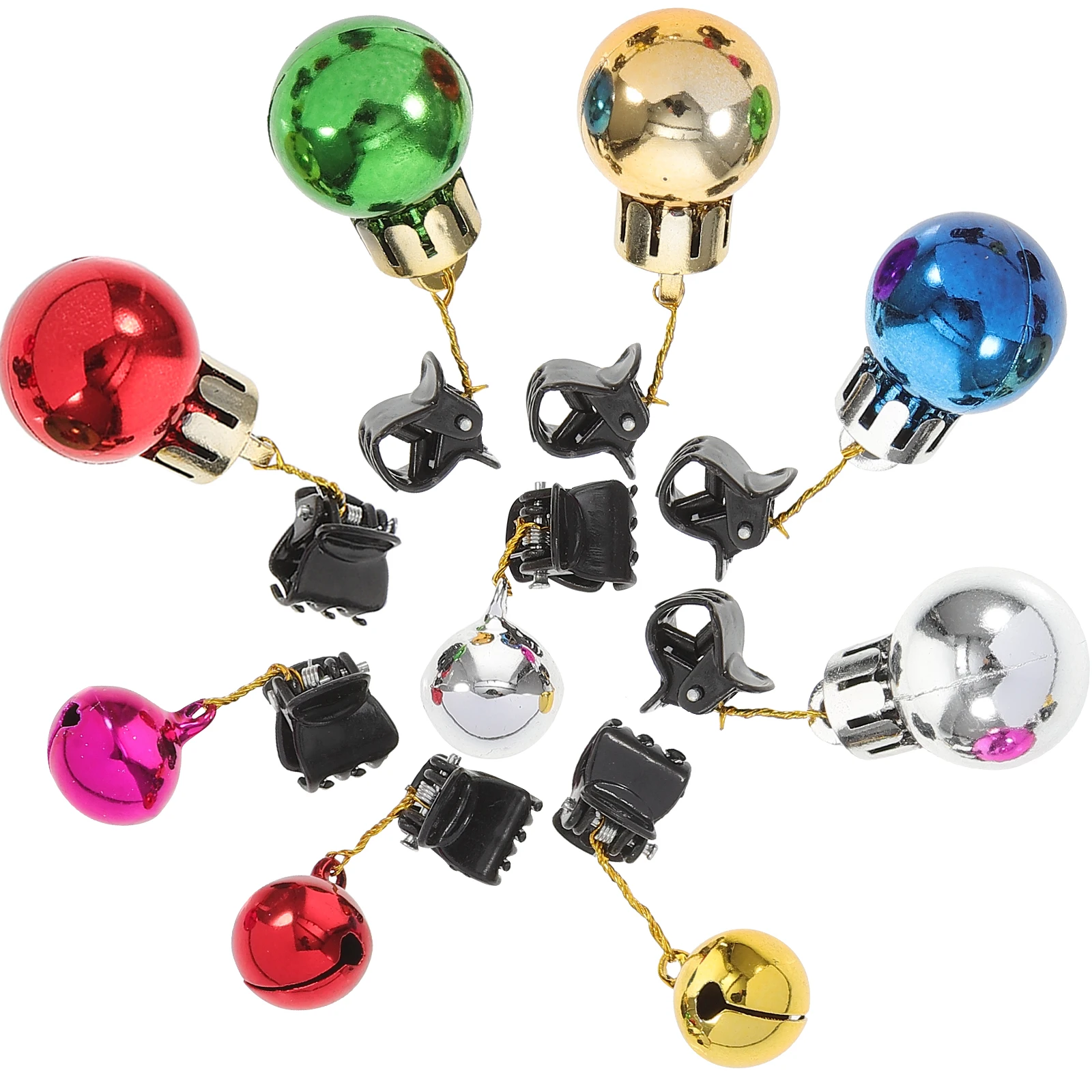 

40 Pcs Christmas Beard Clip naments Decorations for Walls Trees Festive Party Supplies Eco Friendly Holiday Season