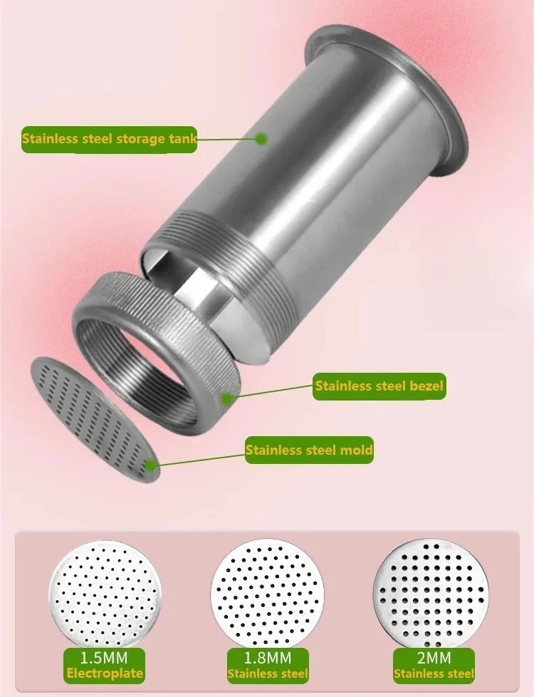 Popular Hot Sales New Mont-blanc Ice Cream Maker Matha Gelato Noodle Maker Machine Ice Cream Tool