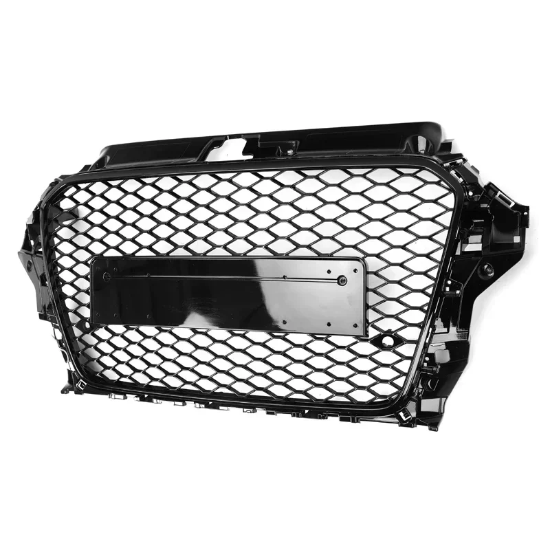 

Racing Grills Front Hood Grille Car Front Bumper Grill Center Grille for RS3 Grill for Audi A3/S3 8V 2014-2016