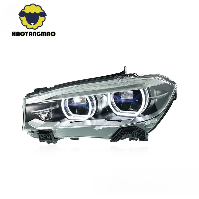 

Suitable for 14-18 X5-F15 Headlight Assembly Modification Frame LED Lens Daytime Running Light Turn Signal Light